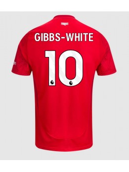 Muži Futbalové oblečenie Nottingham Forest Morgan Gibbs-White #10 2024-25 Krátky Rukáv - Domáci